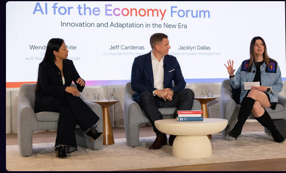 Jacklyn Dallas at the AI for the Economy Forum